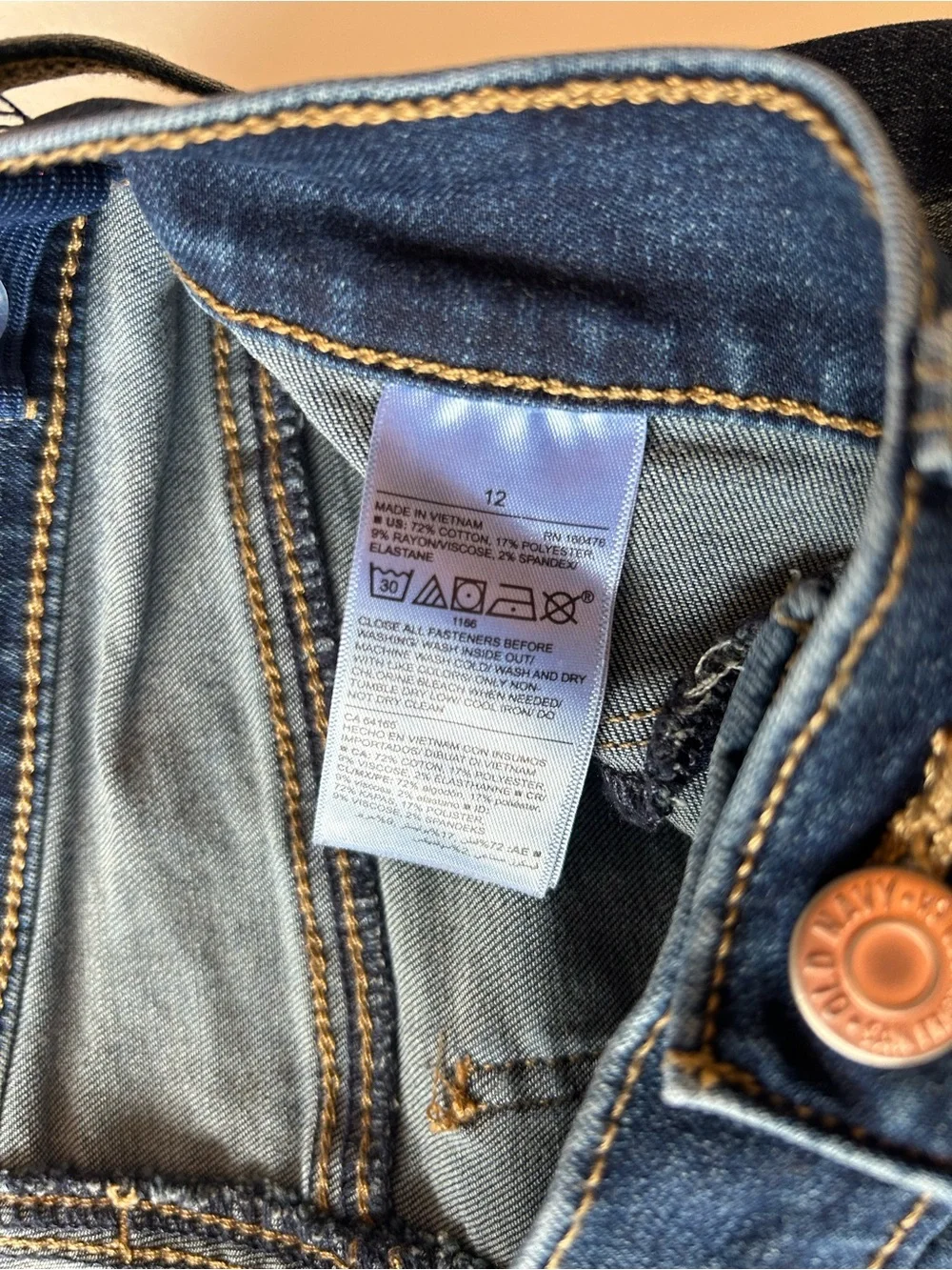Old Navy Dark Wash Skinny Jeans for Women
